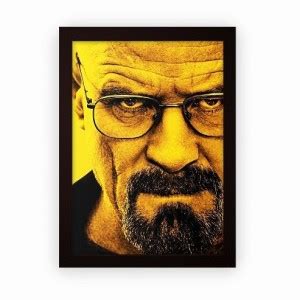 Breaking Bad Walter White Art Framed Poster For Wall Hanging or Desk ...