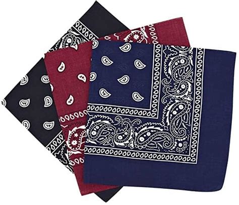 Buy Large Bandana Handkerchief - Head Bandannas for Men & Women ...