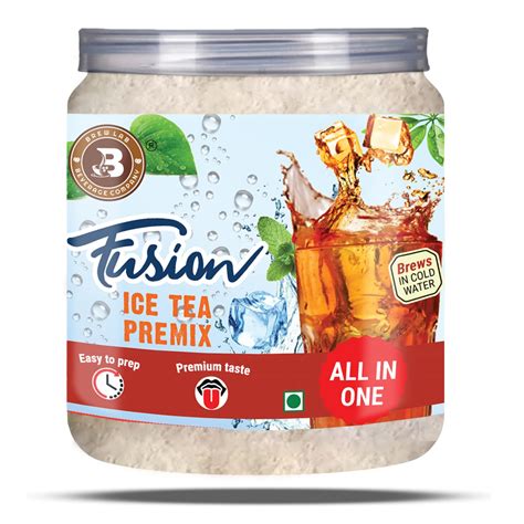Brew Lab Premium & Tasty Fusion Ice Tea | Easy To Prepare Keeps You ...