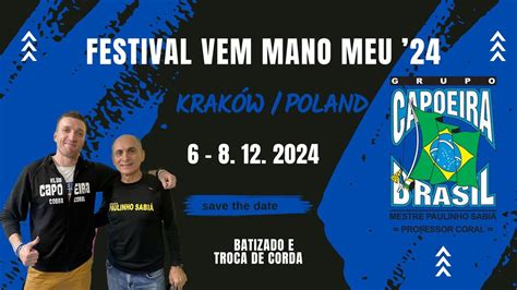 Festival Vem Mano Meu 24 / Kraków 5-8.12.2024, Uniwersytet Rolniczy im ...