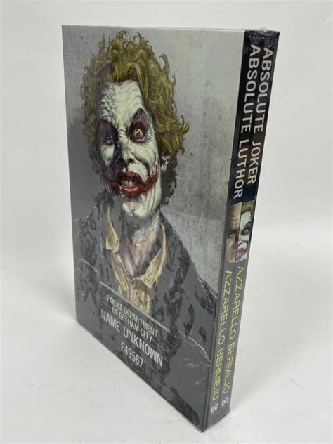 Absolute Lex Luthor/Joker (2024 Edition) New DC Comics HC Sealed $125 ...