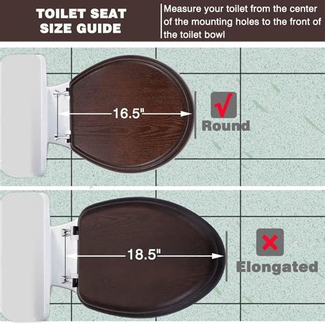 Buy Round Wood Toilet Seat, American Standard Wooden Toilet Seat Round ...