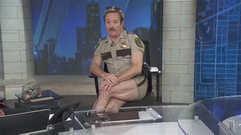 Lt Jim Dangle on his fitness regime, hair styling and new Reno 911 ...