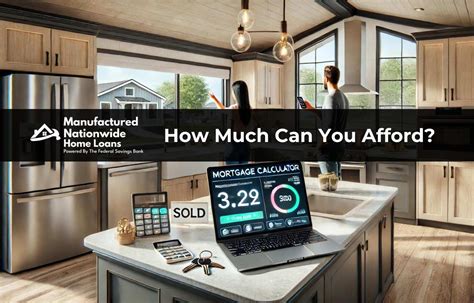 #1 Manufactured Home Loan Calculator - What Can You Afford?