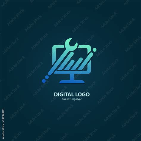 Computer Repair Business Logo Design 的图像结果