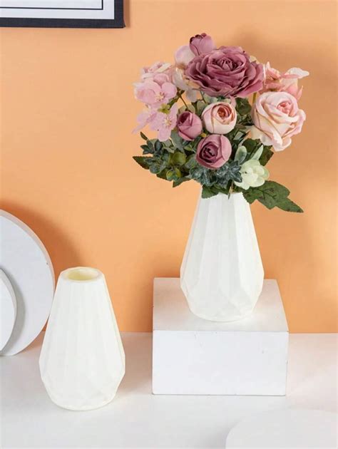 1/2pcs Fashion Vase, Elegant Niche Decor For Living Room TV Cabinet ...