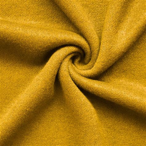 Mustard Yellow, "Cashmere" Sweater Knit Fabric. – Boho Fabrics