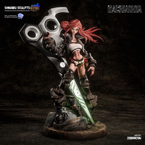 ♀️ Riyo Reaper | Gachiakuta・ 3D File for 3D printing・Cults