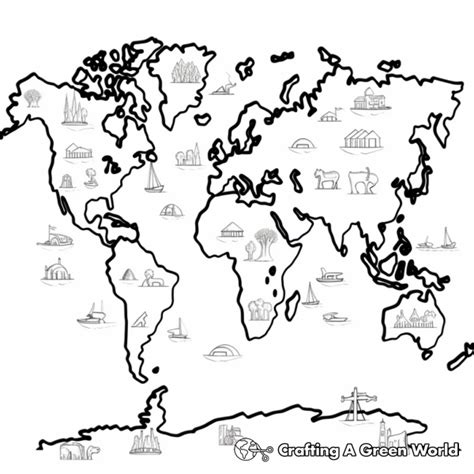 Geography Coloring Pages 的图像结果