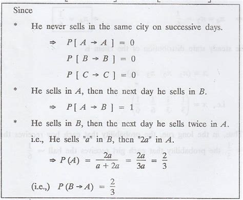 Discrete Parameter Markov Process [Markov Chain] - Chapman Kolomogorov ...