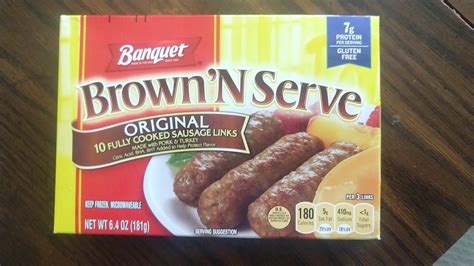 Microwave Cooking Times for Brown 'N Serve Original Fully Cooked ...