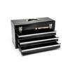 Buy 20 in. 3-Drawer Steel Tool Box in Black Online at Lowest Price in ...