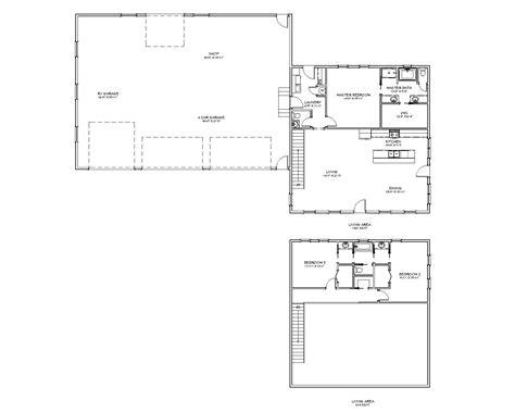 3 Bedroom Traditional Cape Cod Style House Plans, Two Story ...