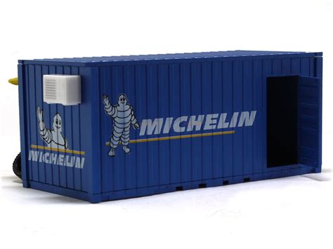 Michelin Tyres container diorama miniature scale model | Scale Arts India