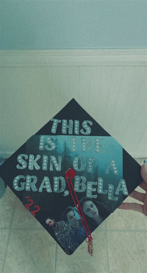 Twilight Grad Cap | College graduation cap decoration, Funny graduation cap decoration, College ...