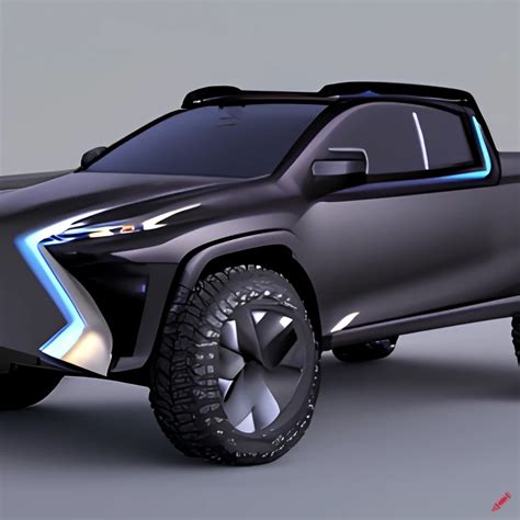 Futuristic Lexus Pickup Truck 4 by Jesse220 on DeviantArt
