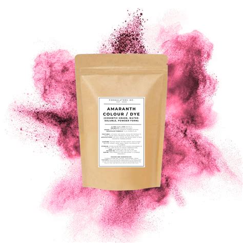 Amaranth Colour / Dye (Cosmetic Grade, Water-Soluble, Powder Form ...