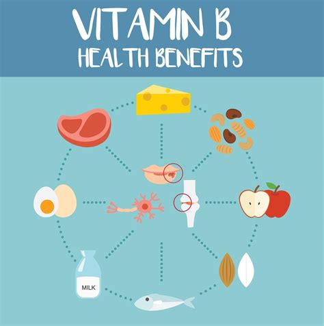 Health benefits of vitamin b,illustration 3239496 Vector Art at Vecteezy