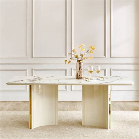 Buy Modern Radiance NXT Ceramic Top 6-Seater Dining Set with Chairs ...
