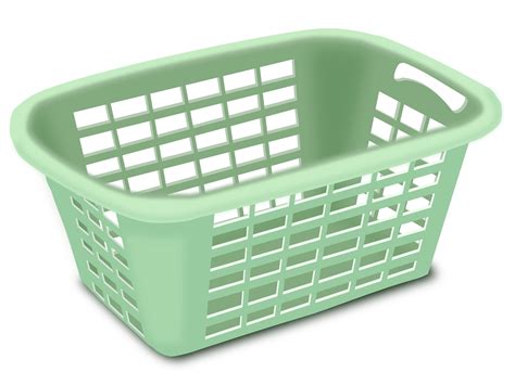 Clipart - Plastic Laundry Basket