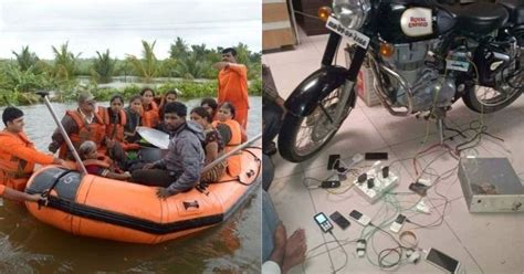 Epic Jugaad Or Hoax? People In Flooded Kolhapur Charged Their Phones ...