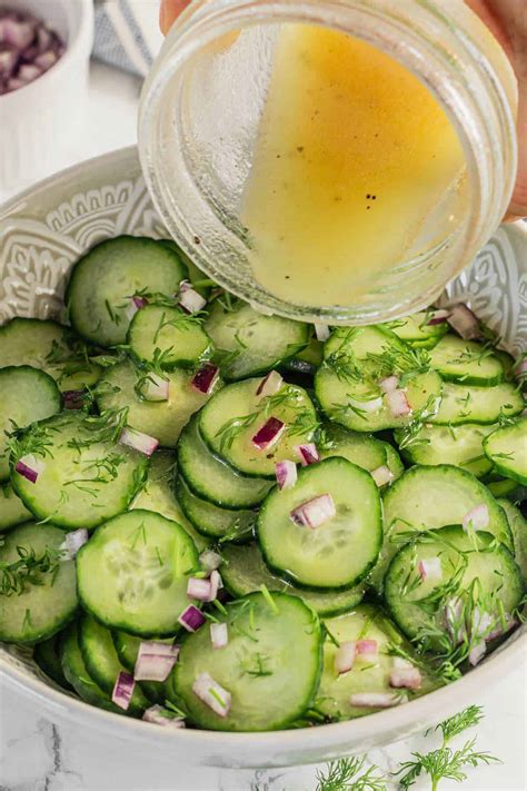 Cucumber Dill Salad - Cookrita