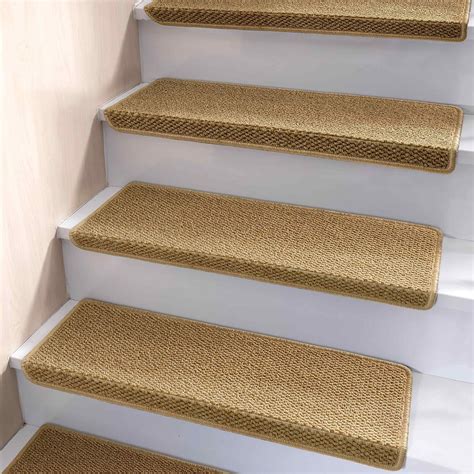 Amazon.com: Oak Valley Designs™ Carpet Stair Treads - Indoor Stair ...