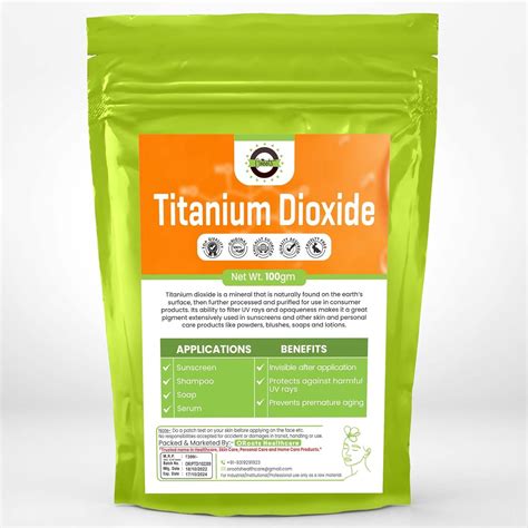 Buy OROOTS TITANIUM DIOXIDE POWDER for Sunscreen, Shampoo, Soap and D.I ...
