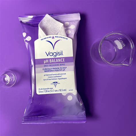 pH Balance Feminine Wipes With LactoPrebiotic® | Vagisil
