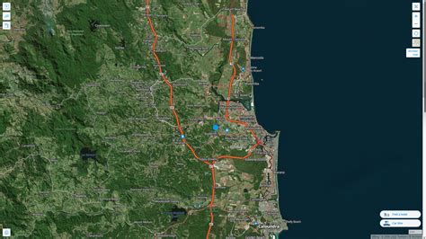 sunshine Coast Map - Australia
