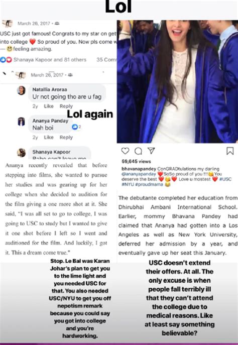 Ananya Panday’s Schoolmate Is Going After Her & Now It’s Become A ...