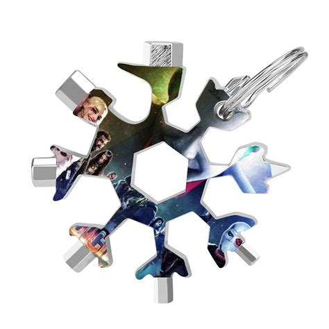 Suicide Squad 19-in-1 Snowflake Multi Tool, Bottle Opener/Flat Phillips ...