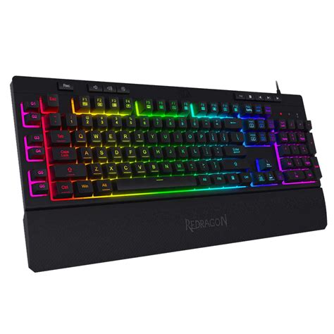 REDRAGON SHIVA K512- WIRED MEMBRANE KEYBOARD RGB BLACK – GOLCHHA COMPUTERS