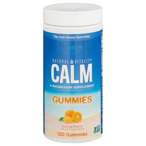 Natural Calm Magnesium Gummies 120 ct – Johnson Compounding & Wellness
