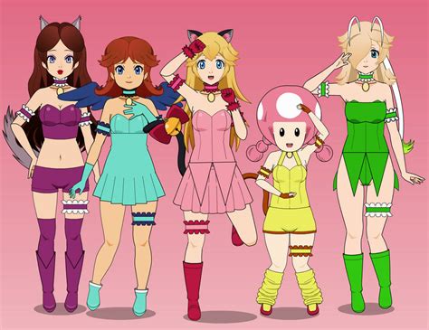 [KISEKAE]: Super Mario Starlets/Tokyo Mew Mew V2 by MegaToon1234 on ...