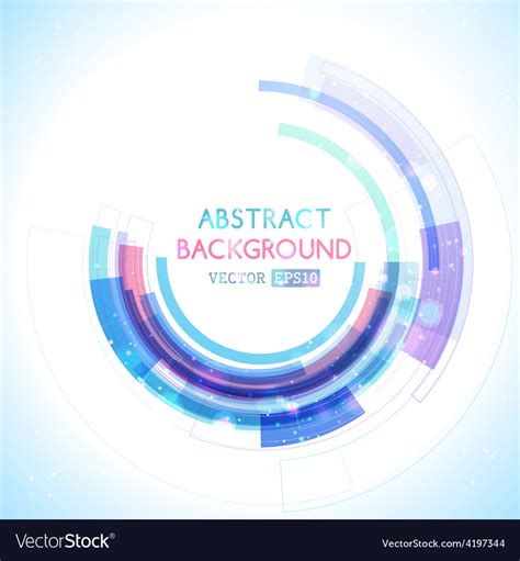 Abstract Technology Vector Circle 的图像结果