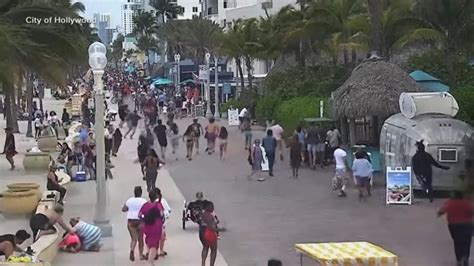 Hollywood, Florida shooting: Two arrested after nine people injured ...