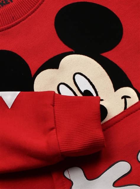 Buy Boys Mickey Mouse Printed Sweatshirt Online at just Rs. 649.0 ...