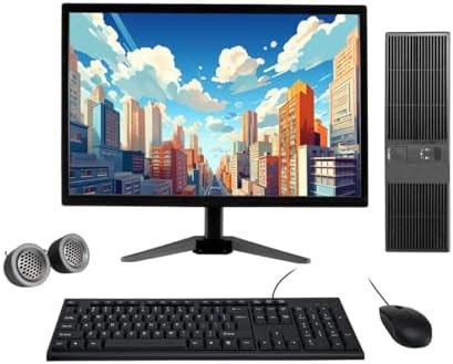 (Refurbished) HP Compaq 19" HD All-in-One Desktop Computer Set (Intel ...