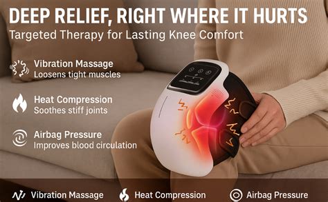 Avenure® Knee Massager for Joint Pain Relief Knee Massager Knee Pain ...