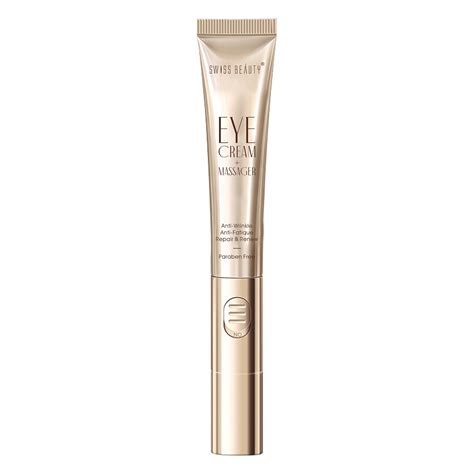 Anti Fatigue Eye Cream + Massager | Skincare Product | Swiss Beauty