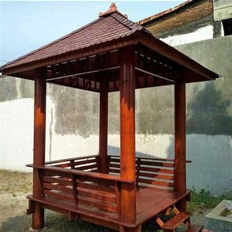 manfaat gazebo bambu