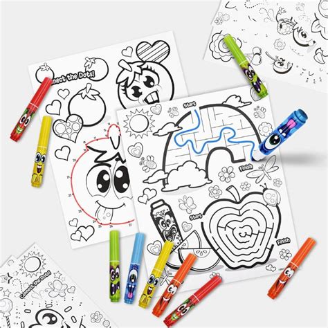 Scentos On the Go Scented Activity Fun Sets - Maze Craze & Dot to Dot ...