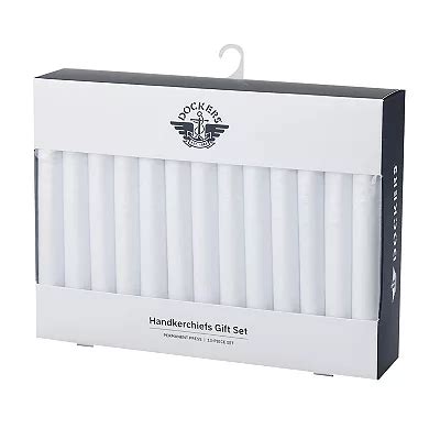 Men's Dockers® 13-Piece White Handkerchief Gift Set