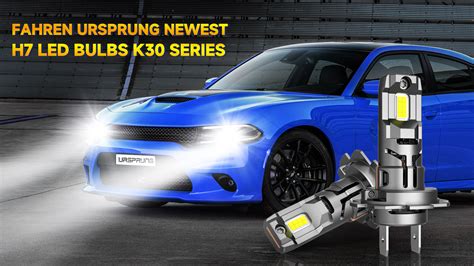 Snapklik.com : Ursprung 2024 Upgraded H7 LED Bulb, 26000LM 700% Super ...