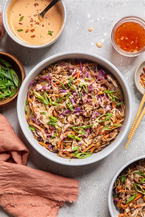 Vegan Egg Roll in a Bowl - Make It Dairy Free