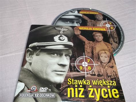 Stawka większa niż życie odcinki 7,8,9 płyta DVD • Cena, Opinie - Allegro