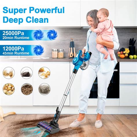 Buy INSE Cordless Vacuum Cleaner, 10 in 1 25KPa 300W Powerful Stick ...