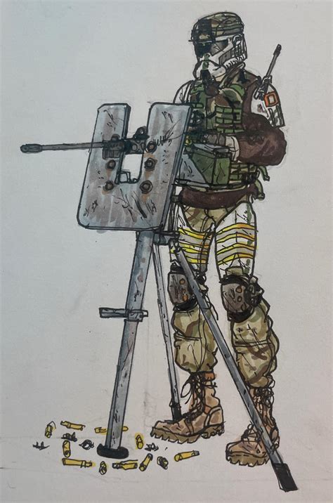 M2 Browning Machine Gun - USCGC Rourke by BIMSEL18 on DeviantArt