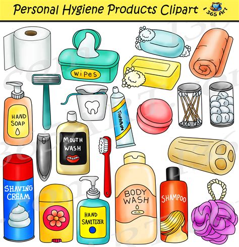 Personal Hygiene Products Clipart at Lori Allan blog